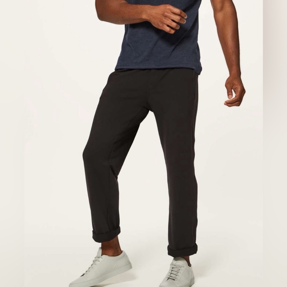 Lululemon Athletica Men’s Discipline Joggers Black Gym Athleisure Pants L
